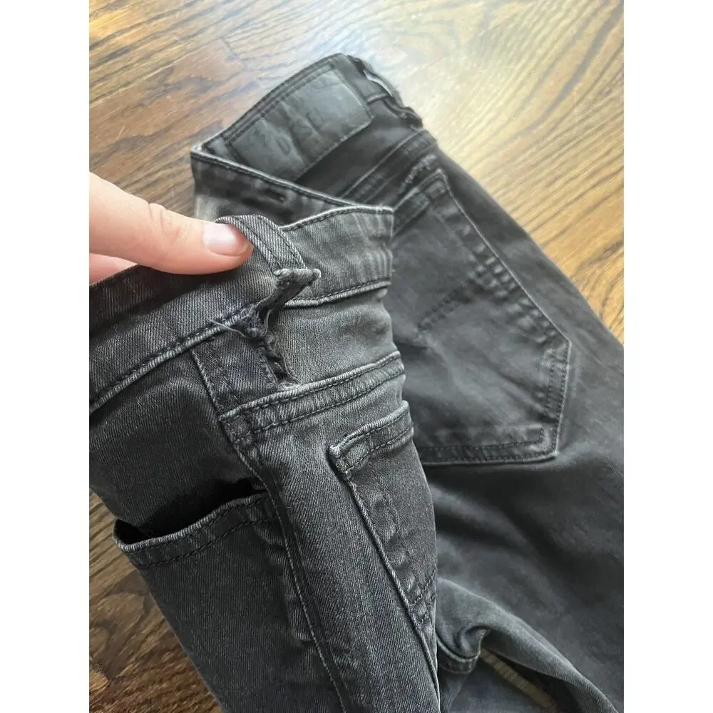Diesel Skinzee women black stretch jeans Sz 30 wash 0813E